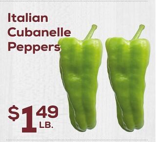 DeCicco & Sons Italian cubanelle peppers offer