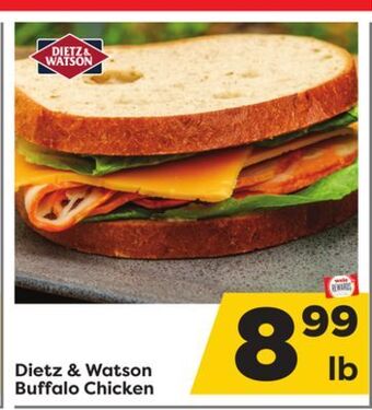 Weis Markets Dietz & watson buffalo chicken offer