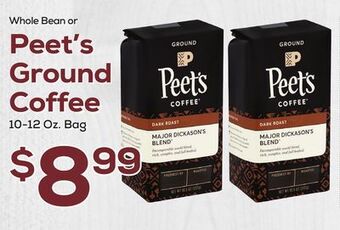 DeCicco & Sons Peet's ground coffee offer