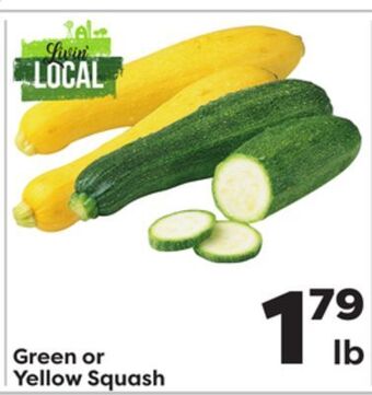 Weis Markets Green or yellow squash offer