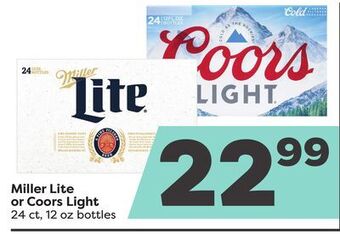 Weis Markets Miller lite or coors light offer