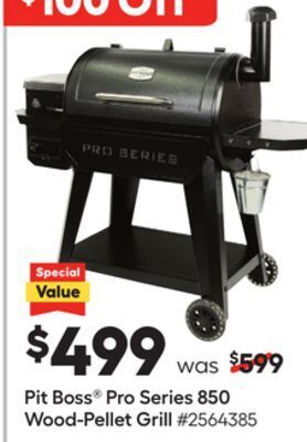 Lowe's Pro series 850 wood-pellet grill offer