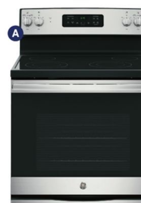 Lowe's 5.3-cu ft smooth surface self-cleaning electric range offer