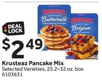 Stop&Shop Krusteaz pancake mix offer