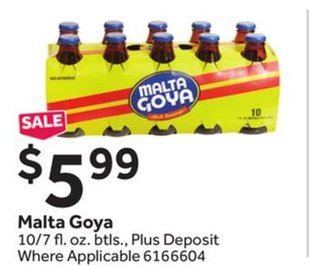 Stop&Shop Malta goya offer
