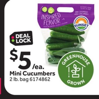 Stop&Shop Mini cucumbers offer