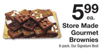 The Fresh Grocer Store made gourmet brownies offer