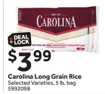 Stop&Shop Carolina long grain rice offer