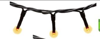 Lowe's 100-count twinkling led halloween string lights offer