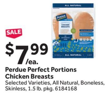 Stop&Shop Perdue perfect portions chicken breasts offer