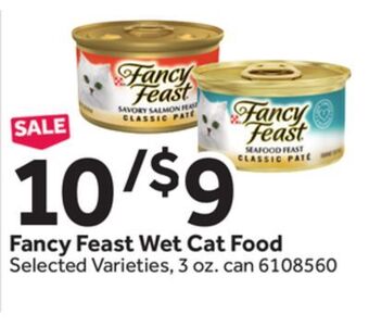 Stop&Shop Fancy feast wet cat food offer