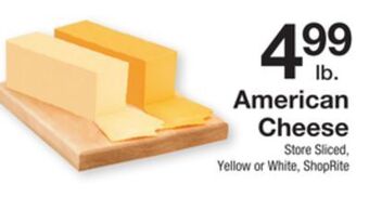 The Fresh Grocer American cheese offer