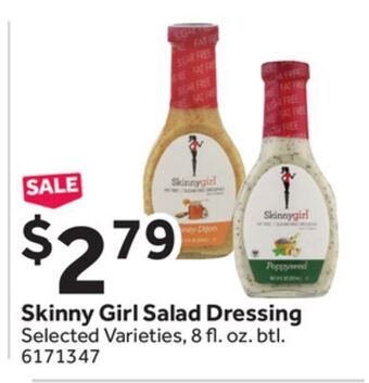 Stop&Shop Skinny girl salad dressing offer