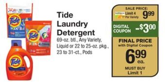 The Fresh Grocer Laundry detergent offer