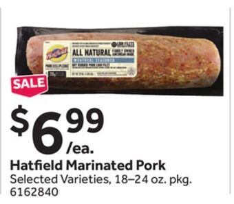 Stop&Shop Hatfield marinated pork offer