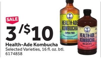 Stop&Shop Health-ade kombucha offer