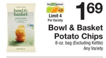 The Fresh Grocer Potato chips offer