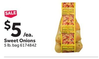 Stop&Shop Sweet onions offer