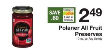 The Fresh Grocer All fruit preserves offer