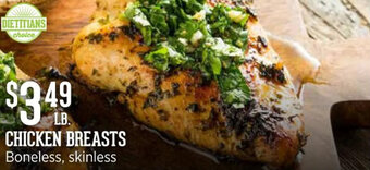 Harmons CHICKEN BREASTS Boneless, skinless offer