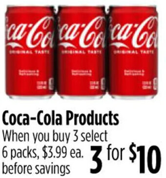 Harmons Coca-Cola Products offer