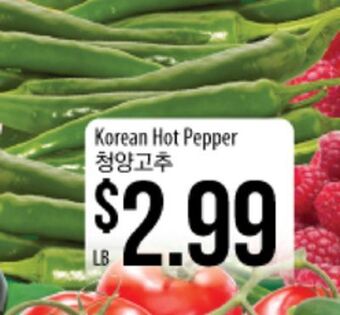 Hmart Korean hot pepper offer