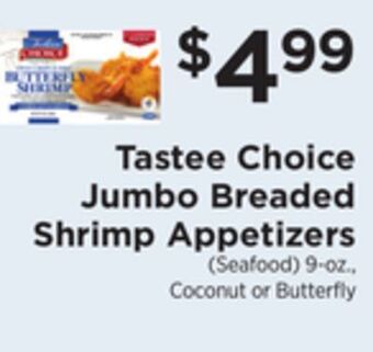 ShopRite Jumbo breaded shrimp appetizers offer