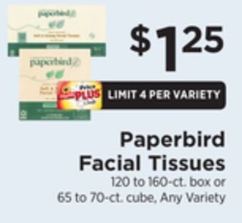 ShopRite Facial tissues offer