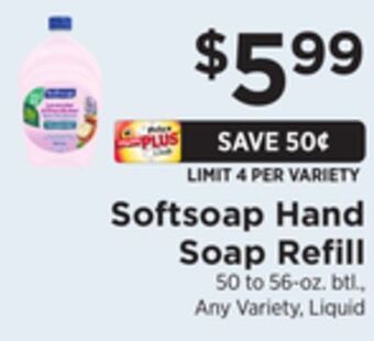 ShopRite Hand soap refill offer