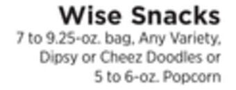 ShopRite Snacks offer