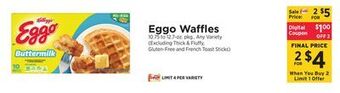 ShopRite Eggo waffles offer
