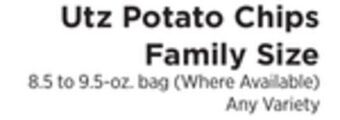 ShopRite Potato chips family size offer