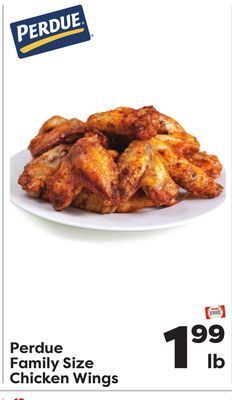 Weis Markets Perdue family size chicken wings offer