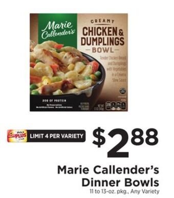 ShopRite Dinner bowls offer