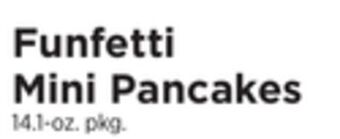 ShopRite Mini pancakes offer