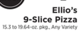 ShopRite 9-slice pizza offer
