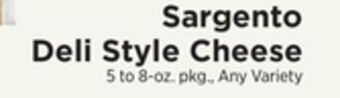 ShopRite Deli style cheese offer