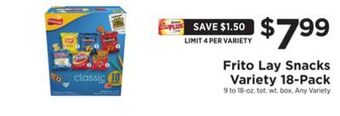 ShopRite Frito lay snacks offer