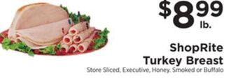 ShopRite Turkey breast offer