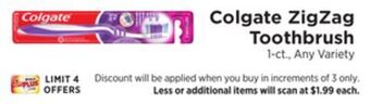 ShopRite Zigzag toothbrush offer
