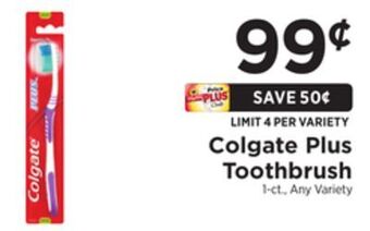 ShopRite Plus toothbrush offer