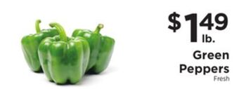 ShopRite Green peppers offer