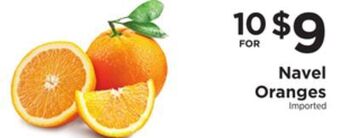 ShopRite Navel oranges offer