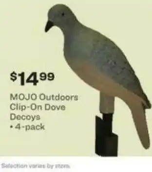 Academy Mojo Outdoors Clip-On Dove Decoys offer