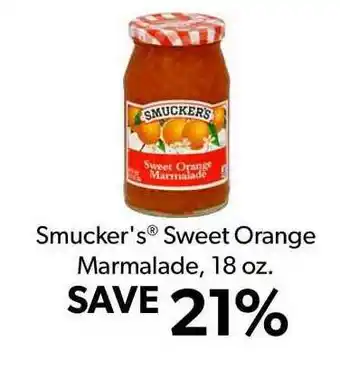 Commissary Smucker's® Sweet Orange Marmalade, 18 Oz. offer