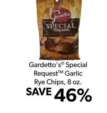 Commissary Gardetto's® Special Request™ Garlic Rye Chips, 8 Oz. offer