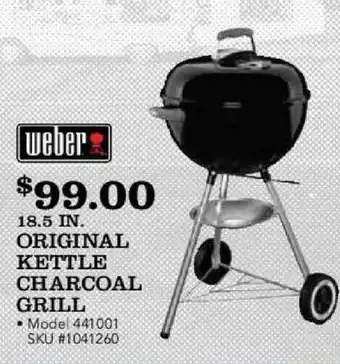McLendon Weber 18.5 In. Original Kettle Charcoal Grill offer