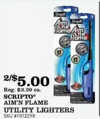 McLendon Scripto® Aim'N Flame Utility Lighters offer