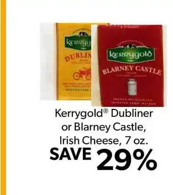 Commissary Kerrygold® Dubliner Or Blarney Castle, Irish Cheese, 7 Oz. offer