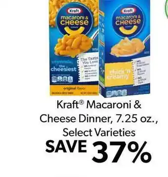 Commissary Kraft® Macaroni & Cheese Dinner, 7.25 Oz offer